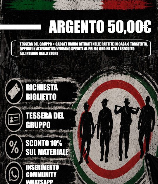 TESSERAMENTO ARGENTO