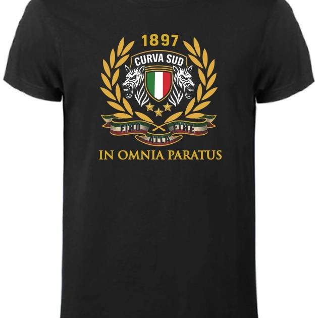 T-SHIRT STRISCIONE COLORAZIONE NERA