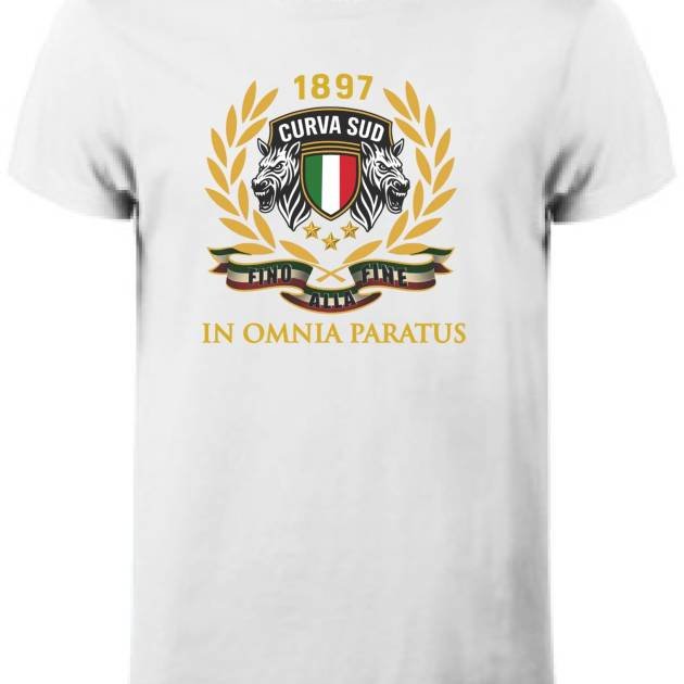 T-SHIRT STRISCIONE COLORAZIONE BIANCA