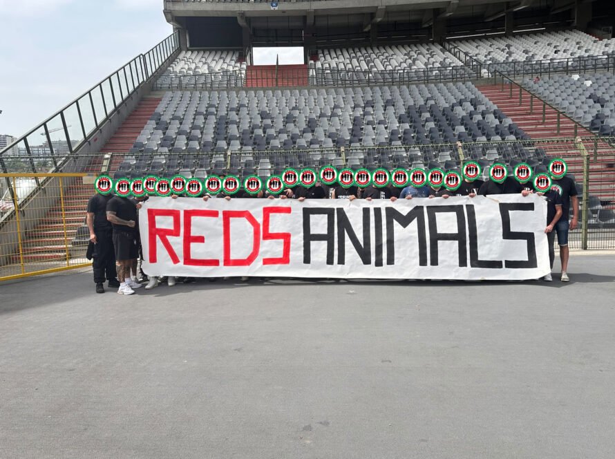 HEYSEL REDS ANIMALS